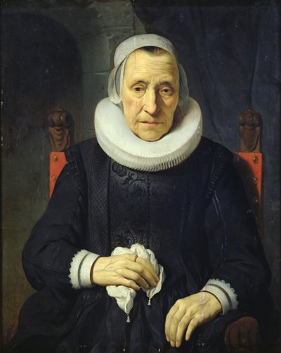 Retrato de una Anciana, 1651 de Gerbrand van den Eeckhout